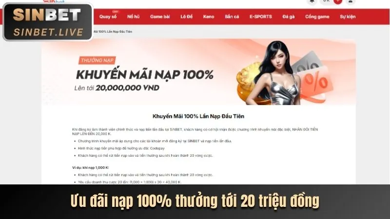 Khuyến mãi đăng ký nhận 68k
